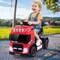 6V Kids Electric Ride-on Truck with Height Adjustable Seat - 28" x 12" x 18"